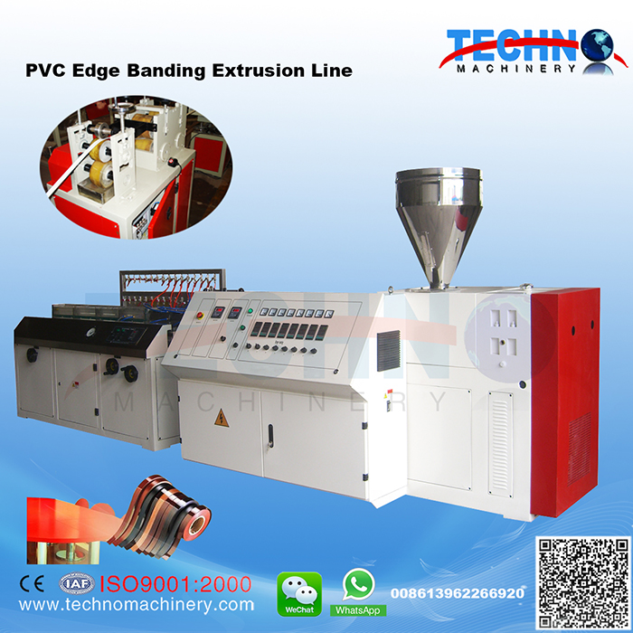 PVC Edge Banding Extrusion Line