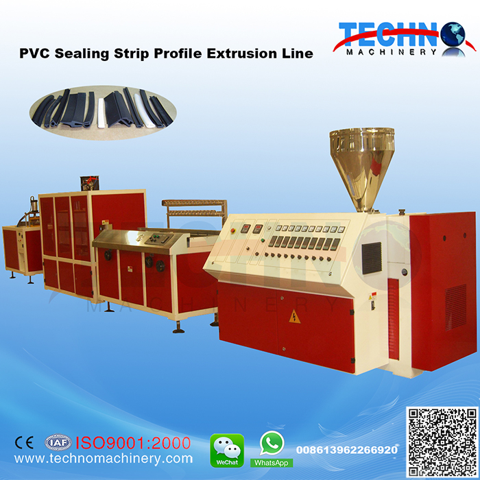 PVC Sealing Strip Extrusion Line
