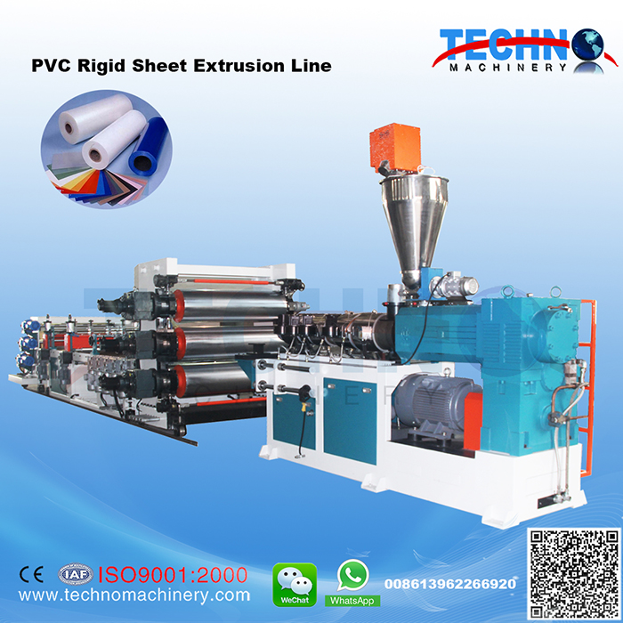 PVC Transparent Sheet Extrusion Line