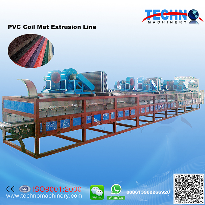 PVC Coil Mat Extrusion Line