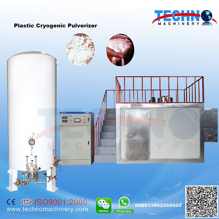100-600 Mesh Plastic Cryogenic Pulverizer
