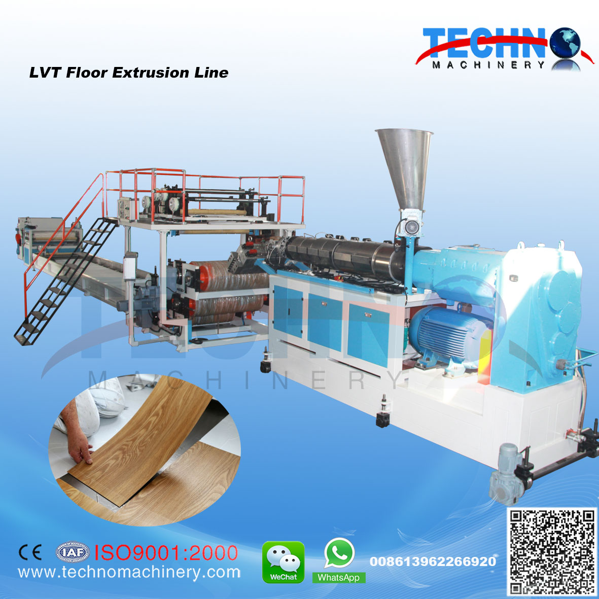 LVT Flooring Extrusion Line
