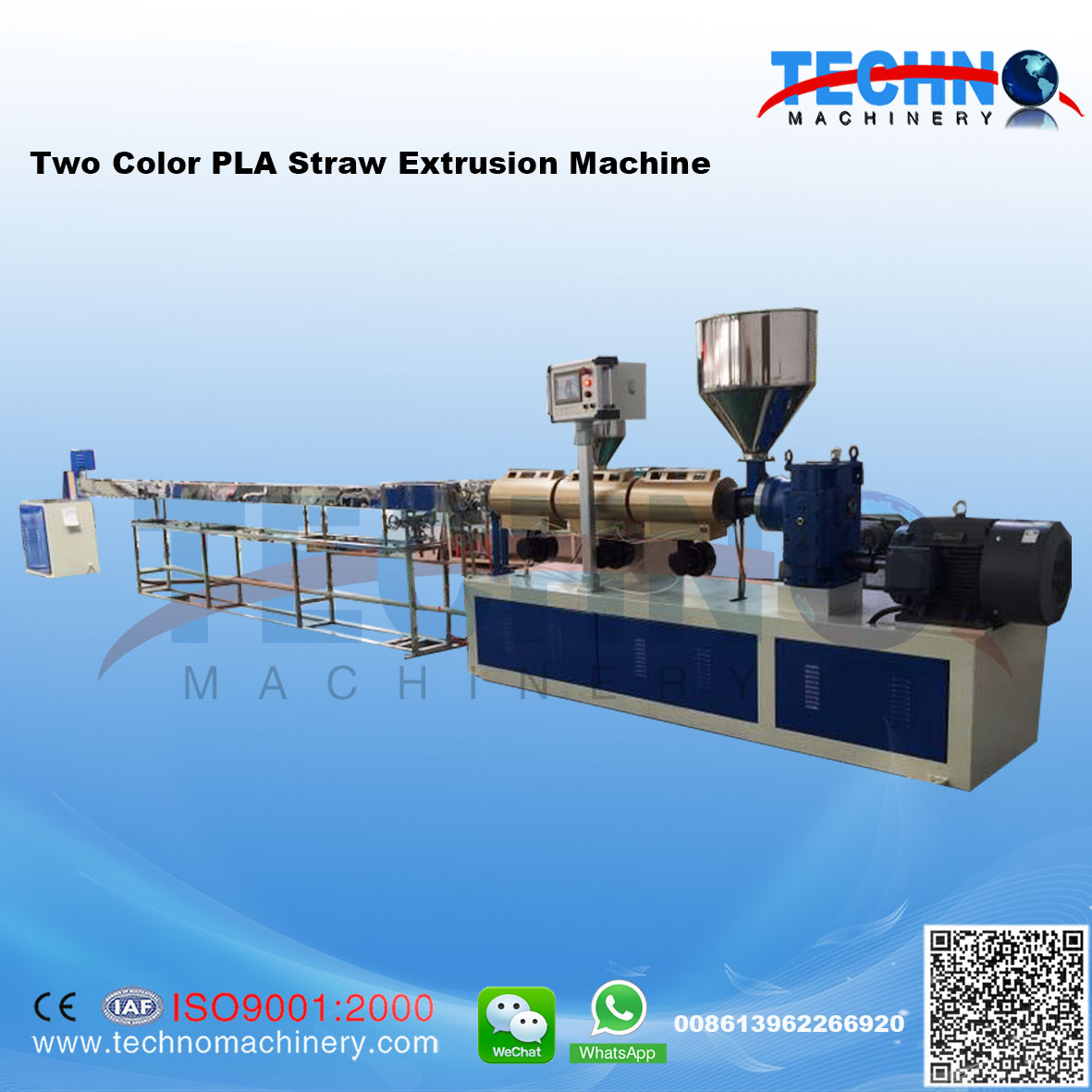 High Technology PLA Straw Making Machine